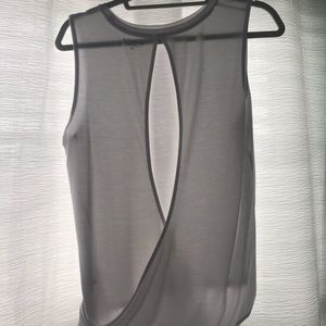 HALF OFF Athleta Open Back Muscle Tee